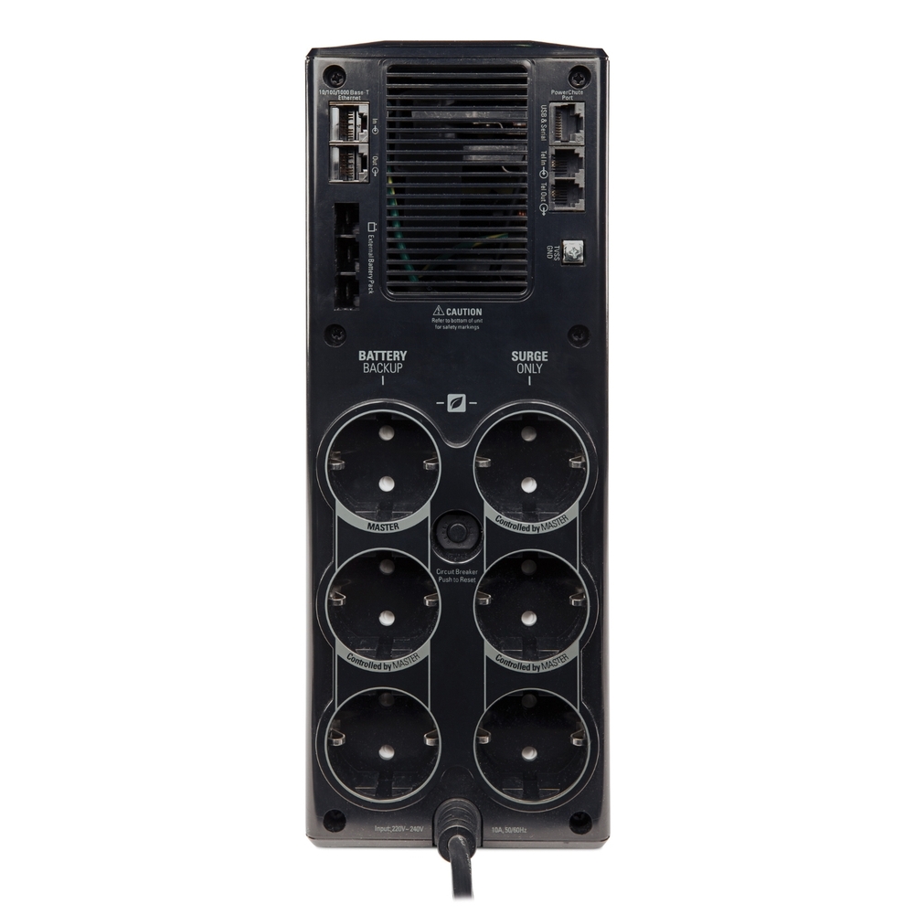 APC 1500VA/865W BR1500G-GR Back-UPS Pro, Tower, 6x CEE 7/7 Schuko - Slika 2