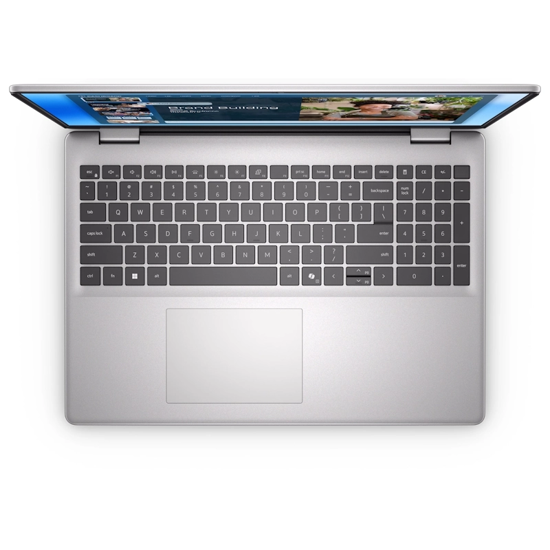 DELL 16 DC16251 16 inch FHD+ 300nits Core 7 150U 16GB 512GB SSD Backlit FP metalni silver laptop NOT25941 - Slika 2