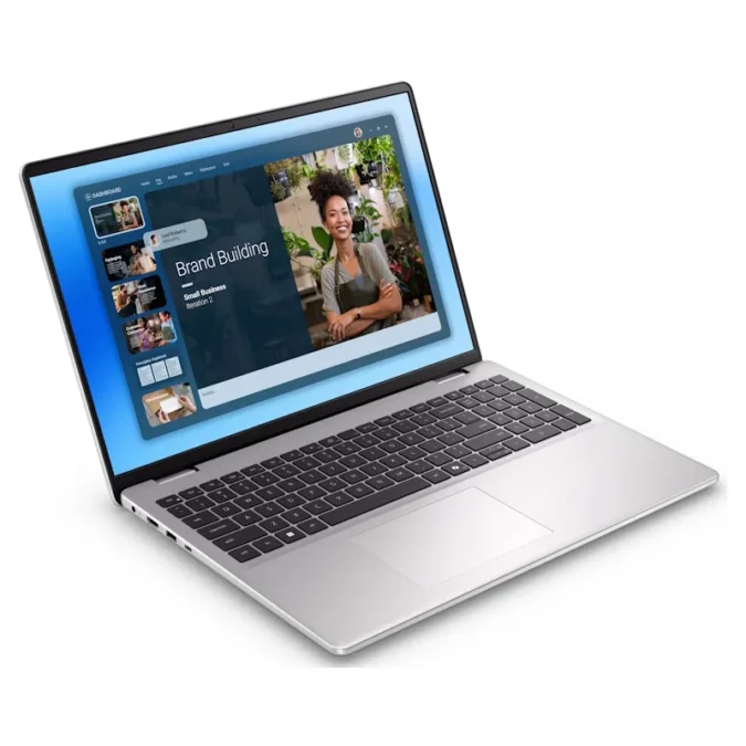 DELL 16 DC16251 16 inch FHD+ 300nits Core 7 150U 32GB 1TB SSD Backlit FP metalni silver laptop NOT25940