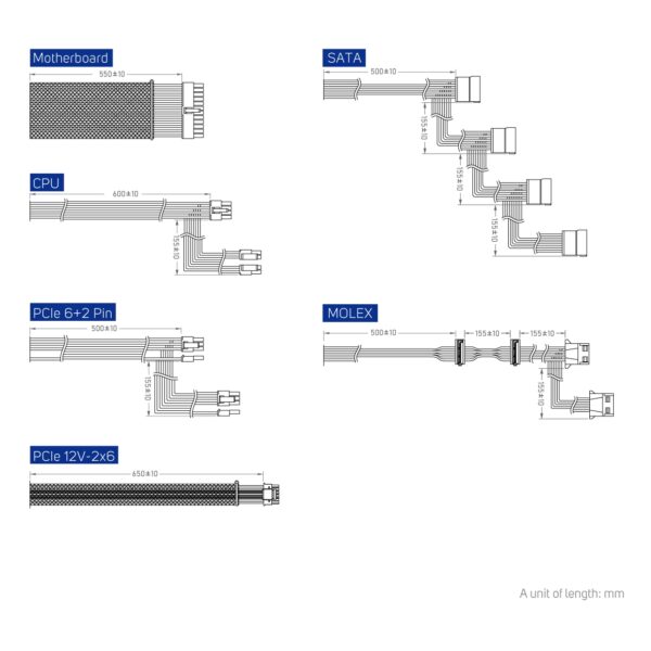 Alternative view of FSP VITA GD 750W PPA7508205 80Plus Gold