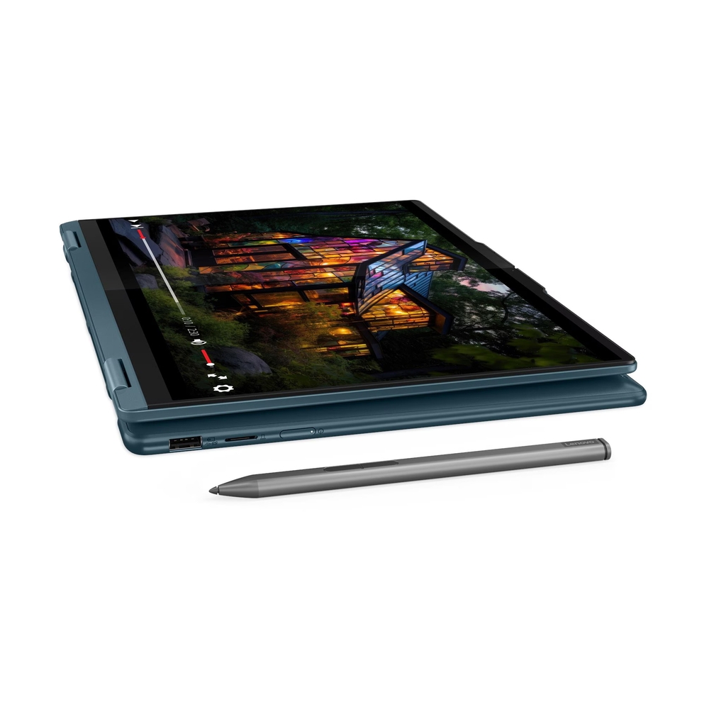 LENOVO Yoga 7 2in1 14IML9 DOS/14in WUXGA/U5-125U/16GB/1TB/bklt SRB/smaragd 83DJ00B6YA - Slika 12
