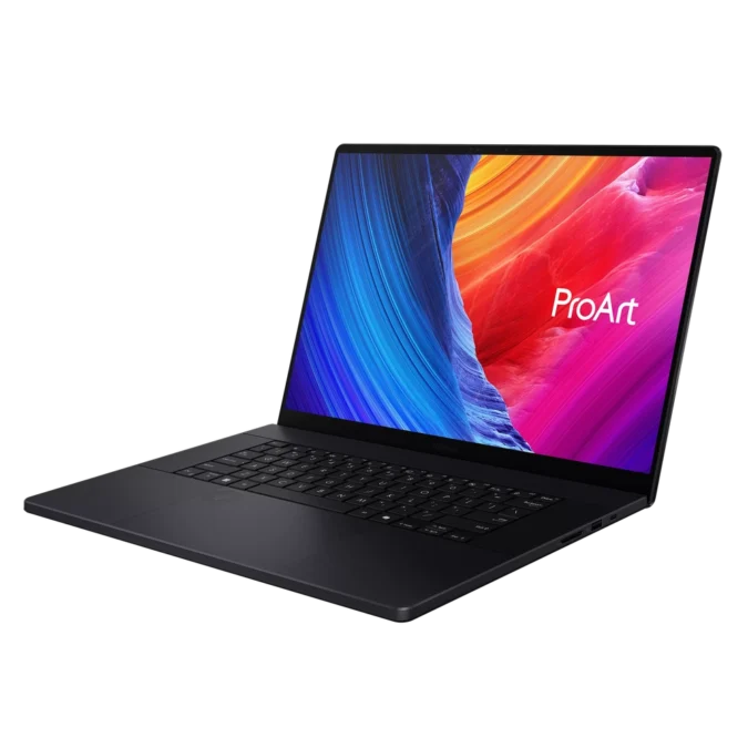 Alternative view of ASUS ProArt P16 OLED H7606WP-ME011X 16in 4K OLED, Ryzen AI 9 HX 370, 64GB, SSD 2TB+2TB, RTX 5070, Win11 Pro NOT25005