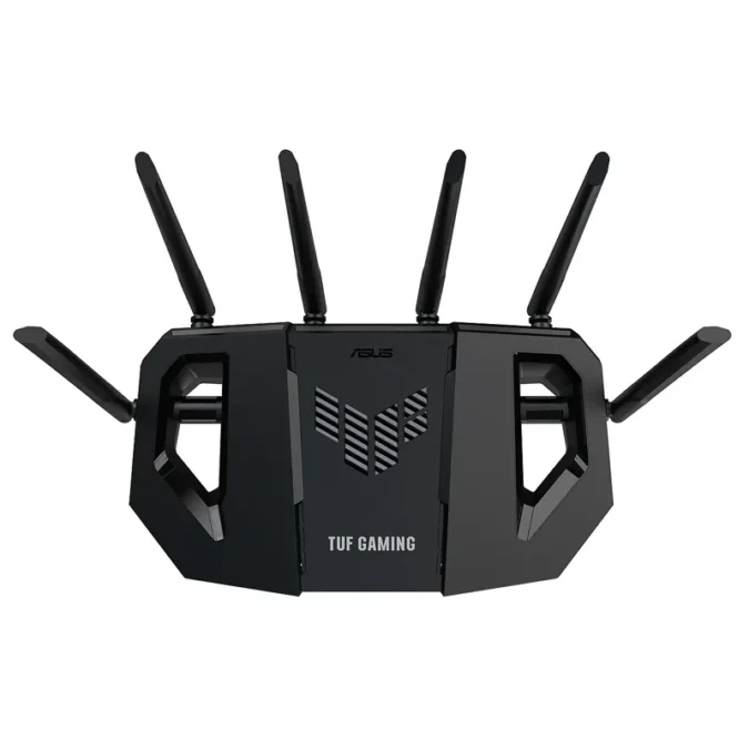 Alternative view of ASUS TUF-BE6500 AiMesh Dual-Band Wi-Fi 7 ruter  LAN03862