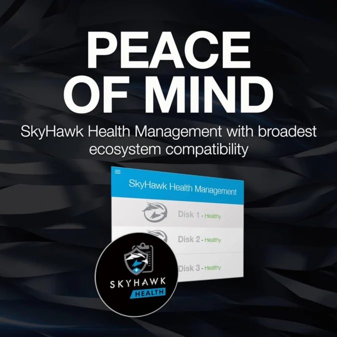 Alternative view of SEAGATE 12TB ST12000VE003 3.5in SATA III 512MB SkyHawk Surveillance