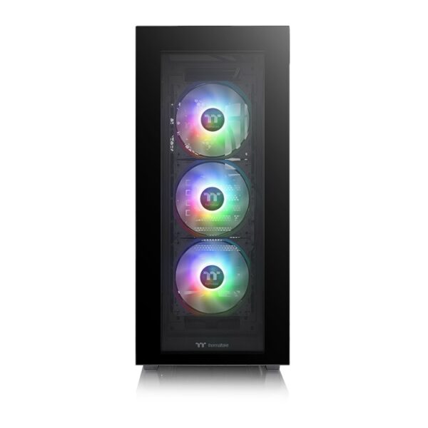 Alternative view of THERMALTAKE Divider 500 TG ARGB Black Fan x4 Glass CA-1T4-00M1WN-01 31530