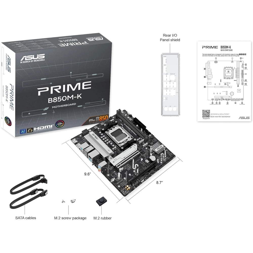 ASUS PRIME B850M-K - Maticna ploca za AMD AM5 - Slika 3
