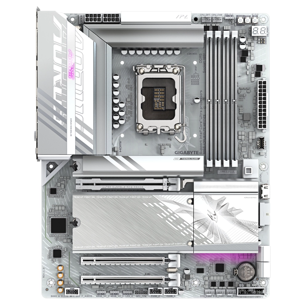 GIGABYTE B860 AORUS ELITE WIFI7 ICE rev. 1.0 - Maticna Ploca za INTEL LgA-1851 - Slika 5