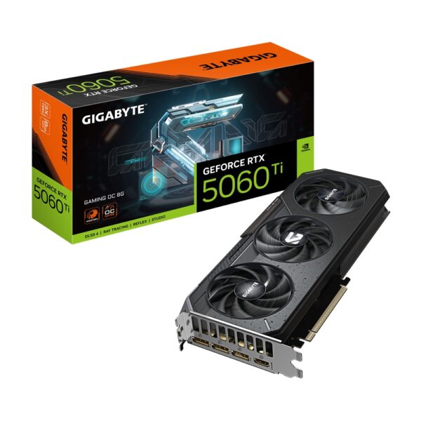 GIGABYTE nVidia GeForce RTX 5060 Ti GAMING 8GB 128bit GV-N506TGAMING OC-8GD rev. 1.0