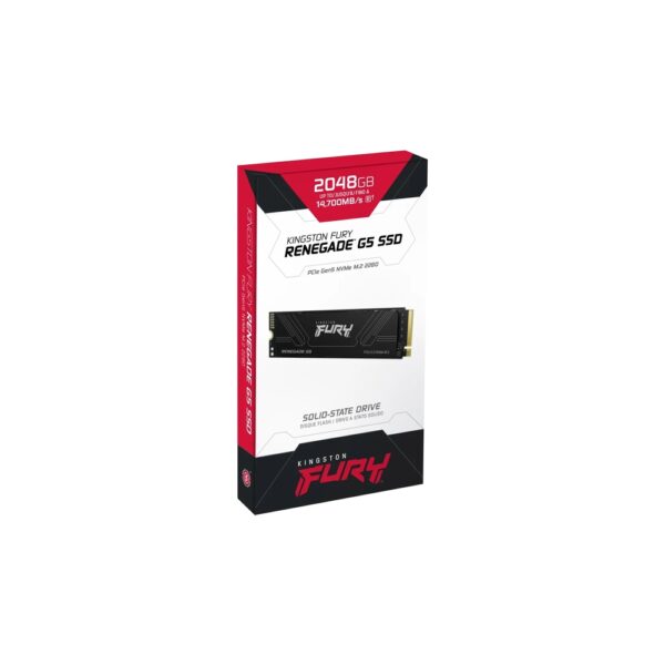 Alternative view of SSD M.2 2TB KINGSTON SFYR2S/2T0 NVMe FURY Renegade G5 14700/14000MB/s
