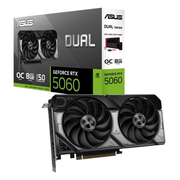 ASUS nVidia GeForce RTX 5060 8GB 128bit DUAL-RTX5060-O8G