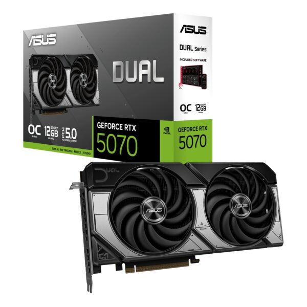 ASUS nVidia GeForce RTX 5070 12GB 192bit DUAL-RTX5070-O12G