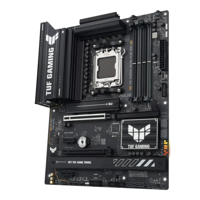 Alternative view of ASUS TUF GAMING B650E-PLUS WIFI - Matična ploča za AMD AM5