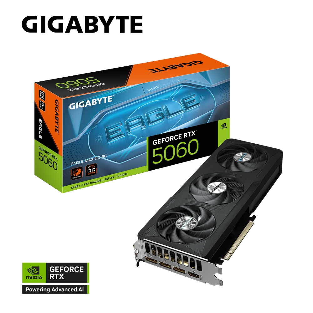 GIGABYTE nVidia GeForce RTX 5060 EAGLE MAX 8GB 128bit GV-N5060EAGLEMAX OC-8GD rev. 1.0 - Slika 6