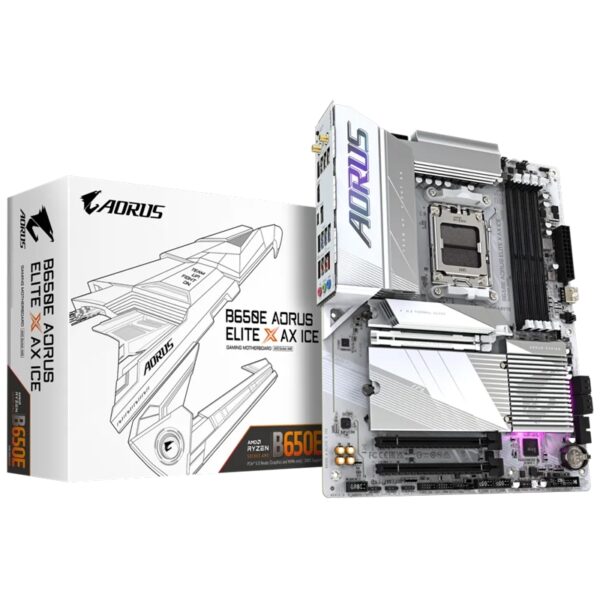 Gigabyte B650E A ELITE X ICE rev. 1.x - Maticna ploca za AMD AM5