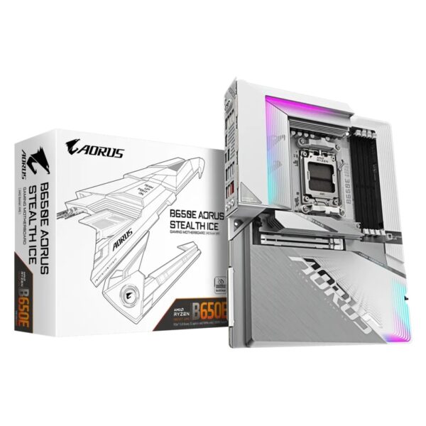 Gigabyte B650E A STEALTH ICE 1.0 - Maticna ploca za AMD AM5