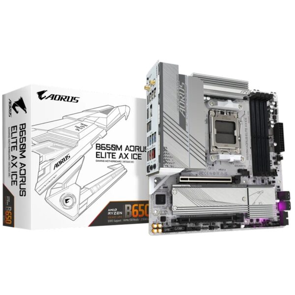 Gigabyte B650M A ELITE AX ICE rev. 1.x - Maticna ploca za AMD AM5