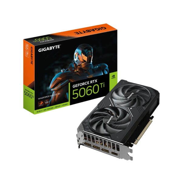 GIGABYTE nVidia GeForce RTX 5060 Ti WINDFORCE max 8GB 128bit GV-N506TWF2MAX OC-8GD rev. 1.0  VGA03063