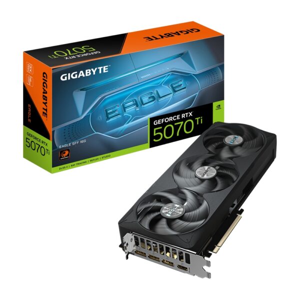 GIGABYTE nVidia GeForce RTX 5070 Ti EAGLE SFF 16GB 256bit GV-N507TEAGLE-16GD rev. 1.0