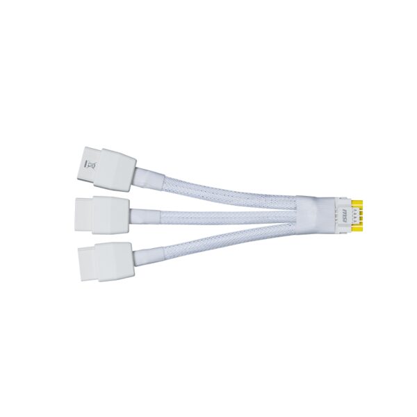 Alternative view of MSI nvidia RTX 5070 Ti 16G 256bit GeForce  RTX 5070 Ti 16G GAMING TRIO OC WHITE