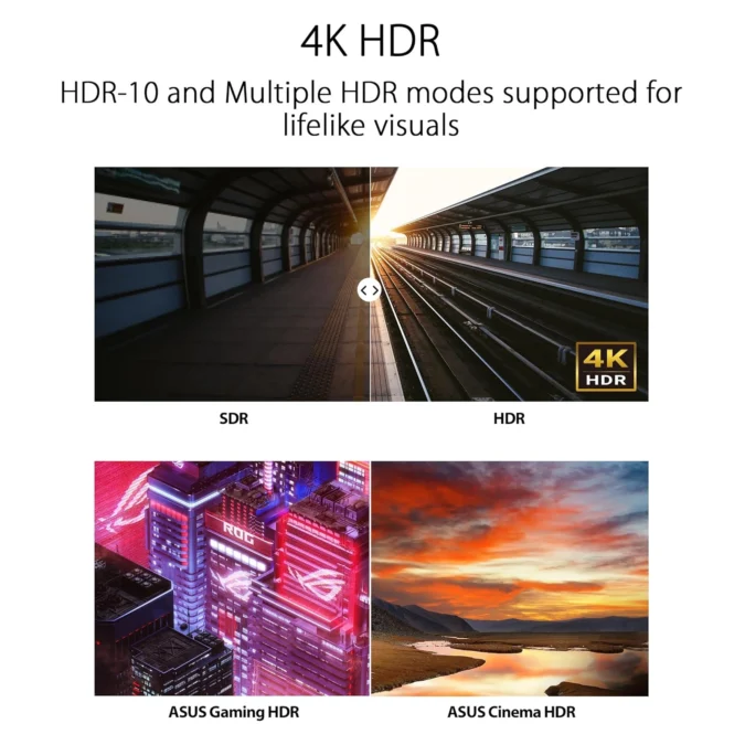 Alternative view of ASUS VP327Q 31.5in 4K UHD VA Monitor | 3840x2160 60Hz | AMD FreeSync | Ultra-Slim Bezel | Multimedia