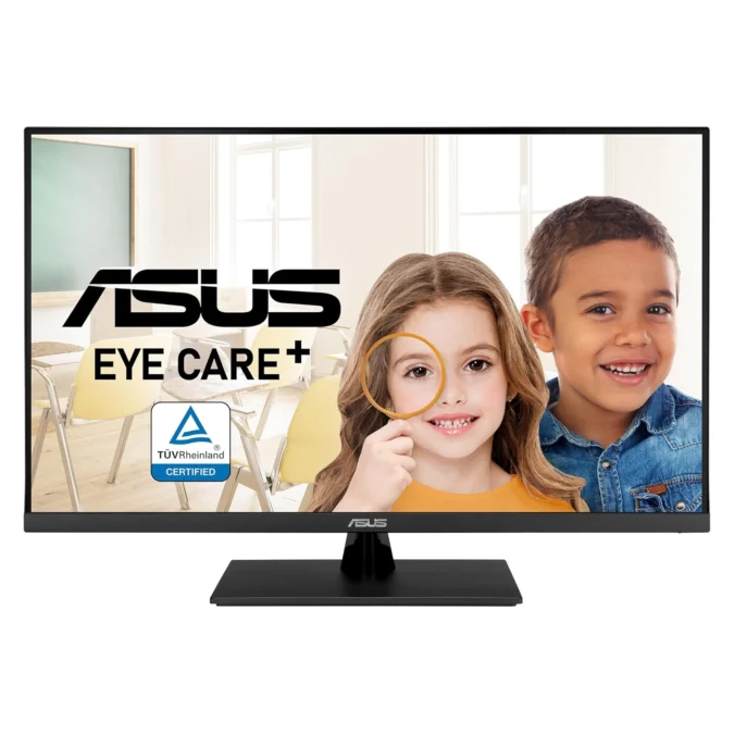 ASUS VP327Q 31.5in 4K UHD VA Monitor | 3840x2160 60Hz | AMD FreeSync | Ultra-Slim Bezel | Multimedia