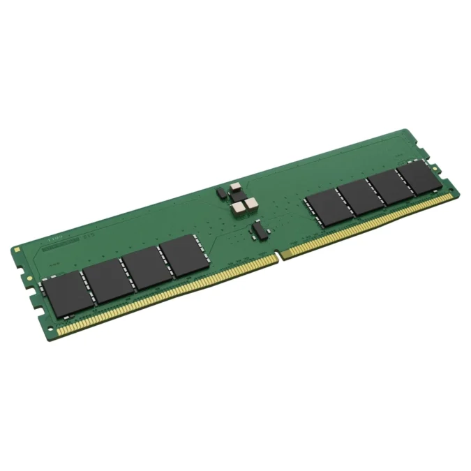Alternative view of KINGSTON DDR5 32GB 6400MT/s KVR64A52BD8-32 Non-ECC Clocked, CL52 1.1V, 288-pin 2Rx8