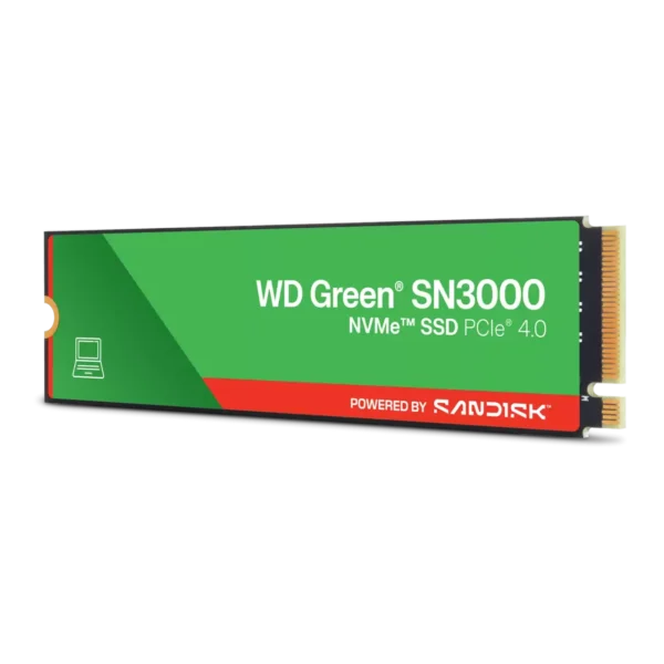 Alternative view of SSD M.2 500GB WD WDS500G4G0E 5000/4100MB/s SN3000 Green