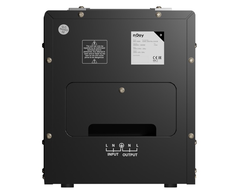 NJOY Alvis AVR 5000VA 3000W AVRL-5005TAL-CS01B UPS00717 - Slika 3