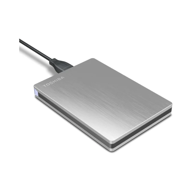 EXT 2TB TOSHIBA Canvio Slim HDTD320ES3EAH 2.5in USB 3.0 siva