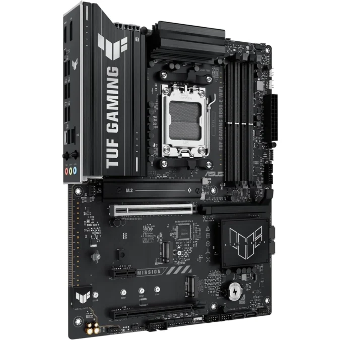 Alternative view of ASUS TUF GAMING B850M-E WIFI - Matična ploča za AMD AM5