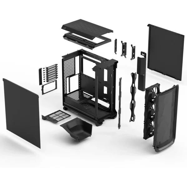 Alternative view of FRACTAL DESIGN Meshify 3 Black Solid, FD-C-MES3A-01