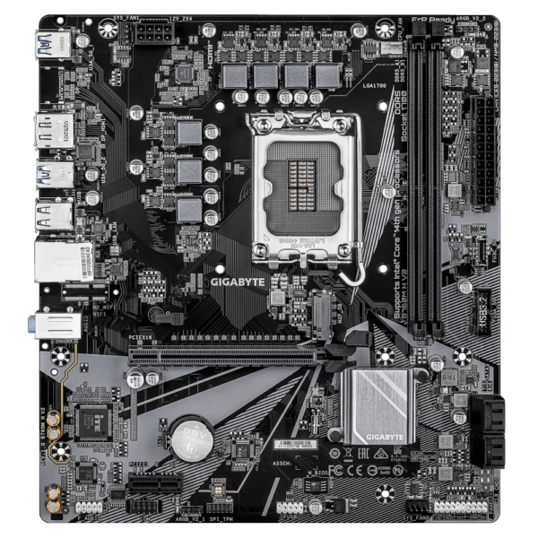 Alternative view of GIGABYTE B760M H V2 rev. 1.0 - Maticna ploca za INTEL LGA 1700