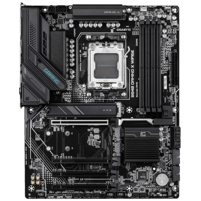 Alternative view of GIGABYTE B840 GAMING X WIFI6E rev. 1.x - Maticna ploca za AMD AM5