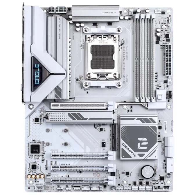 Alternative view of GIGABYTE B850 EAGLE WIFI7 ICE rev. 1.0 - Maticna ploca za AMD AM5