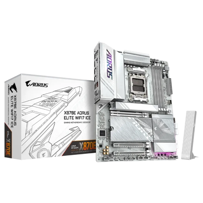 GIGABYTE X870E A ELITE WF7 ICE