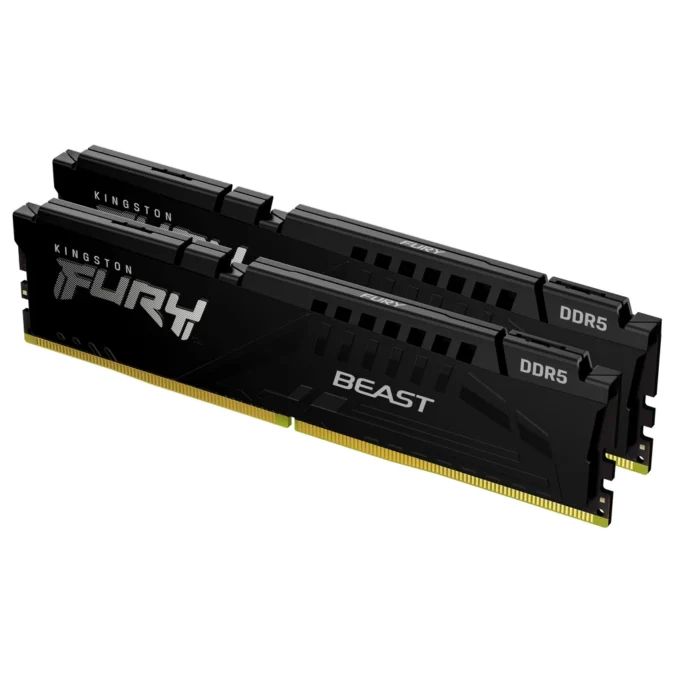 KINGSTON DDR5 32GB 5200MHz KF552C40BBK2-32 (2x16GB) FURY Beast Black