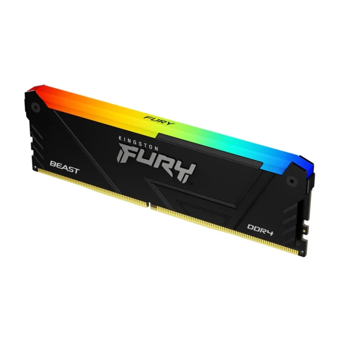 KINGSTON DDR4 8GB 3600MT/s KF436C17BB2A/8 Fury Beast RGB Black