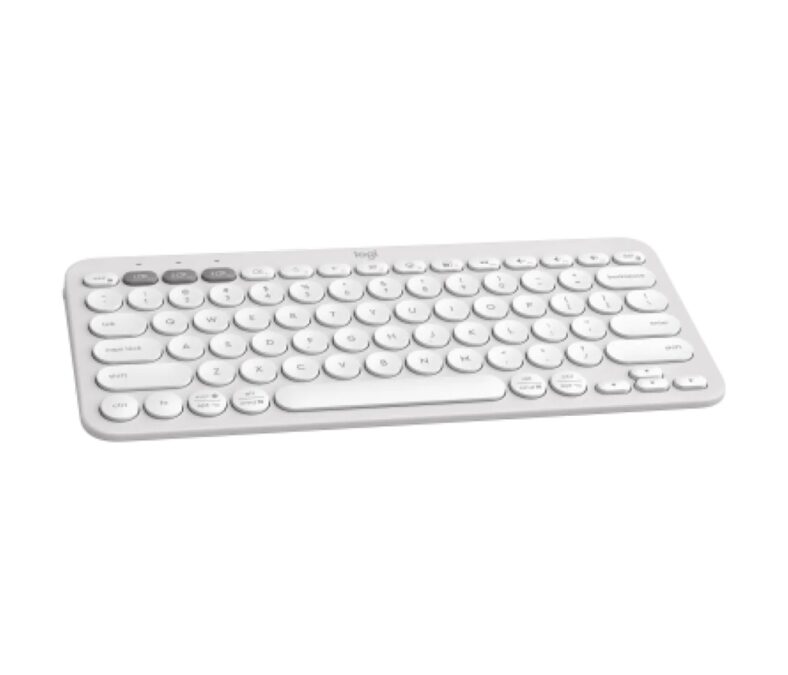 LOGITECH K380s Bluetooth Pebble Keys 2 US bela