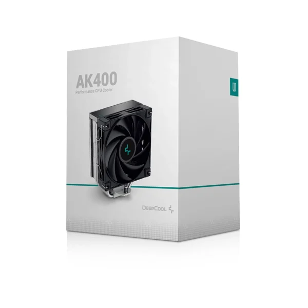 Alternative view of DeepCool AK400 CRNI, 4 HeatPipe  CPU Cooler R-AK400-BKNNMN-G-1