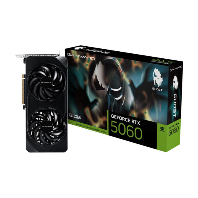 GAINWARD RTX 5060 Ghost 8GB GDDR7 128bit, NE75060019P1-GB2063B