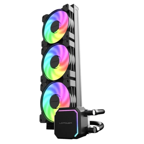 Alternative view of LC Power Cosmo Cool LC-CC-360-B-ARGB JetFlow CPU vodeno hladjenje