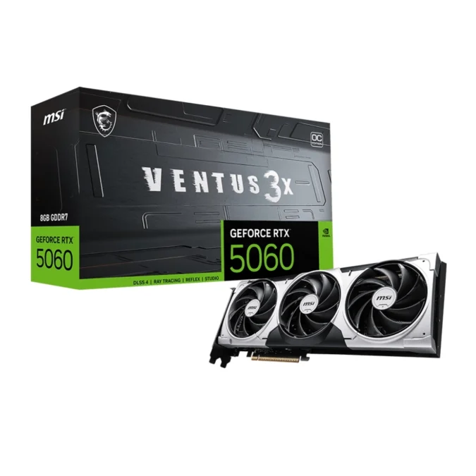 MSI GeForce RTX 5060 8G VENTUS 3X OC