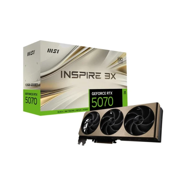 MSI GeForce RTX 5070 12G INSPIRE 3