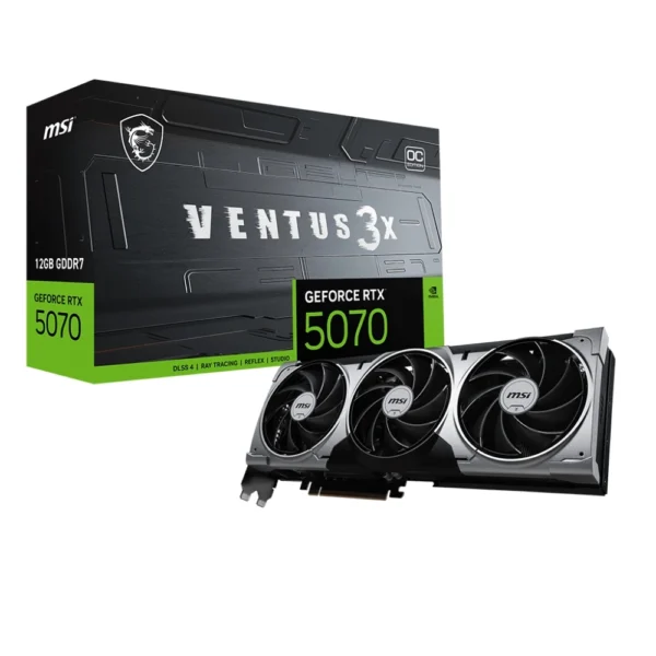 MSI GeForce RTX 5070 12G VENTUS 3X OC