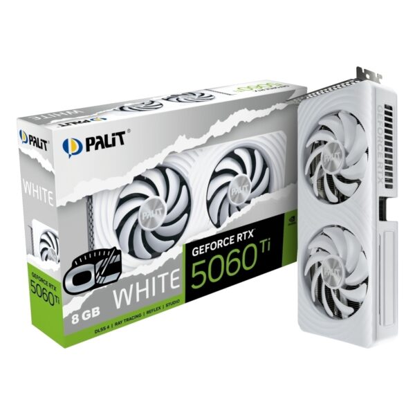PALIT nVidia GeForce RTX 5060 Ti 8GB 128bit RTX5060Ti WHITE