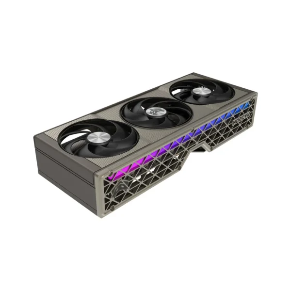 Alternative view of SAPPHIRE Radeon RX 9060 XT NITRO+  16GB 2x HDMI, 2x DP, 11350-01-20G
