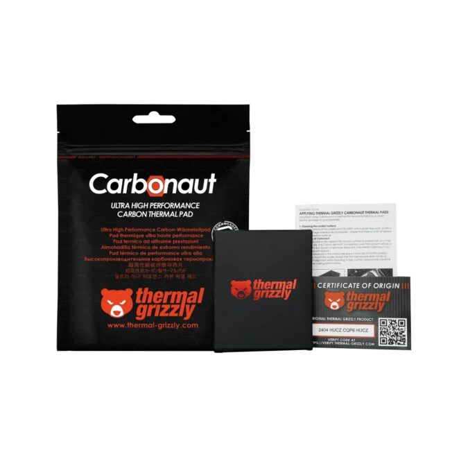 Alternative view of THERMAL GRIZZLY TG Carbonaut 38x38x0,2 mm termal pad TG-CA-38-38-02-R