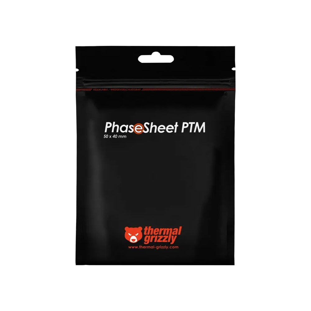 THERMAL GRIZZLY TG PhaseSheet PTM - 50x 40x 0,2mm termal pad TG-PS-50-40 - Slika 2
