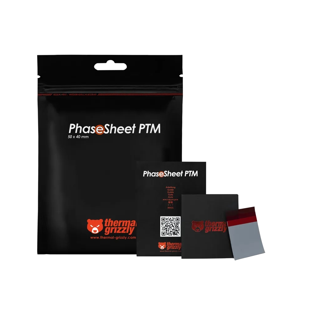 THERMAL GRIZZLY TG PhaseSheet PTM - 50x 40x 0,2mm termal pad TG-PS-50-40 - Slika 3