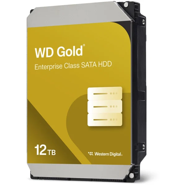 Alternative view of WD 12TB WD122KRYZ Gold 7200RPM 512MB